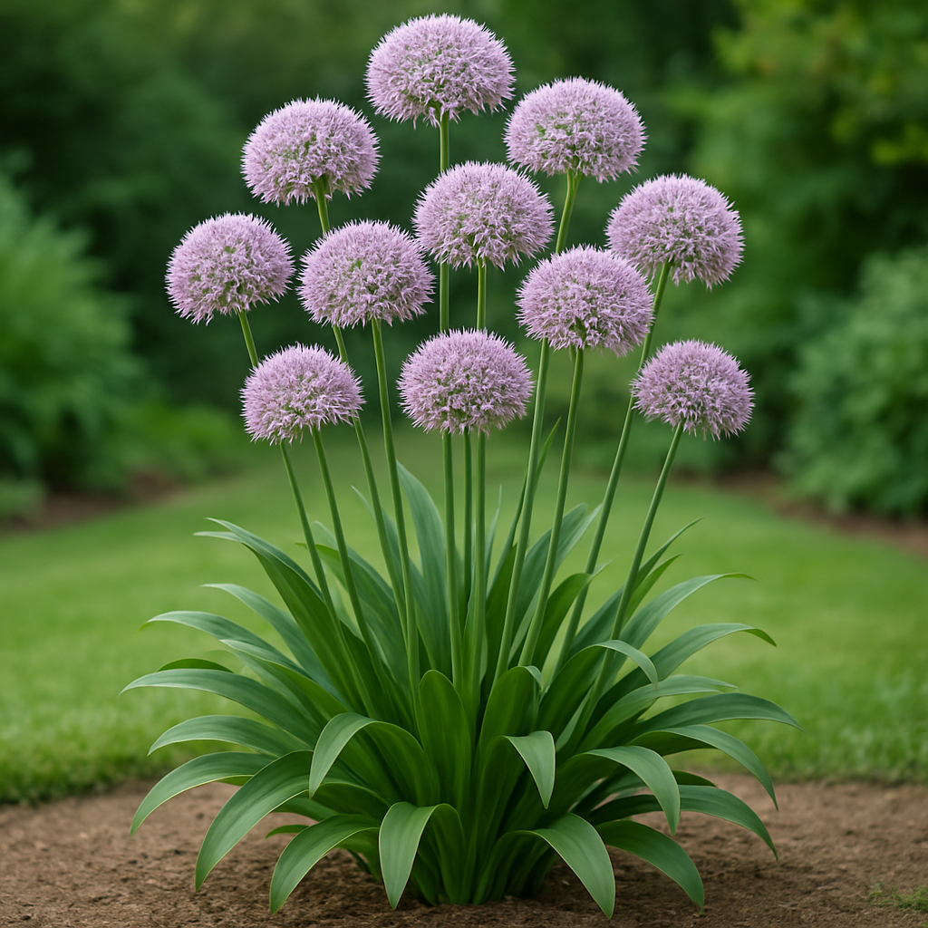 Ail décoratif, Allium Summer Beauty - Ail décoratif, Allium Summer Beauty