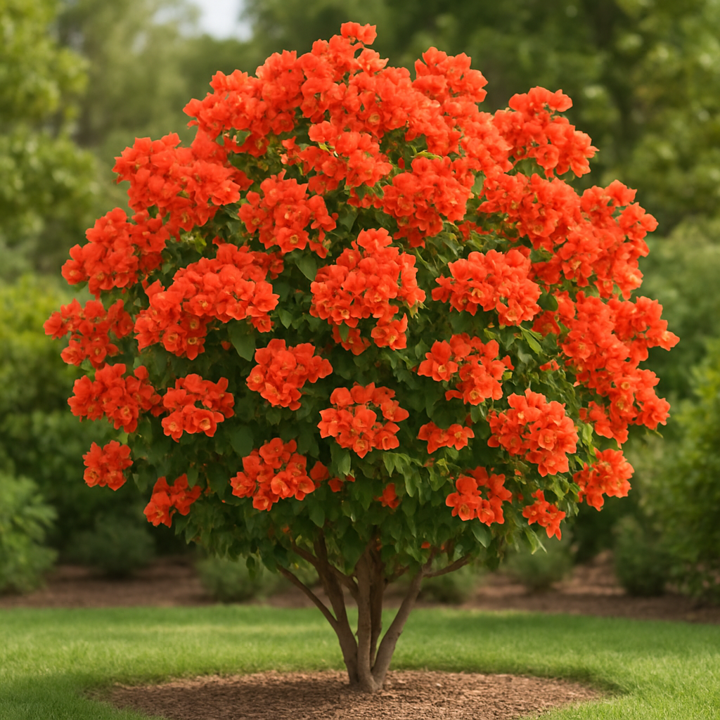 Bougainvillée, Bougainvillea Buttiana Barbara Karst, Glabra Rosea, Orange Picot - Bougainvillée, Bougainvillea Buttiana Barbara Karst, Glabra Rosea, Orange Pi...