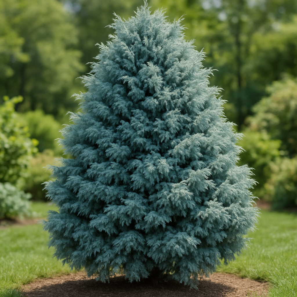 Cyprès bleu du Japon, Chamaecyparis Chamaecyparis pisifera Boulevard - Cyprès bleu du Japon, Chamaecyparis Chamaecyparis pisifera Boulevard