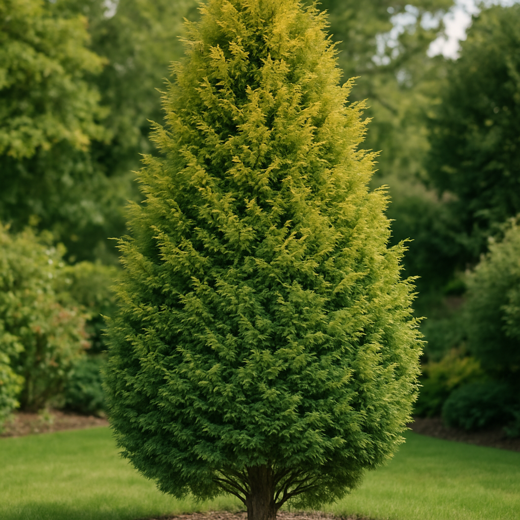 Cyprès de Lawson, Chamaecyparis Chamaecyparis lawsoniana Stewartii - Cyprès de Lawson, Chamaecyparis Chamaecyparis lawsoniana Stewartii
