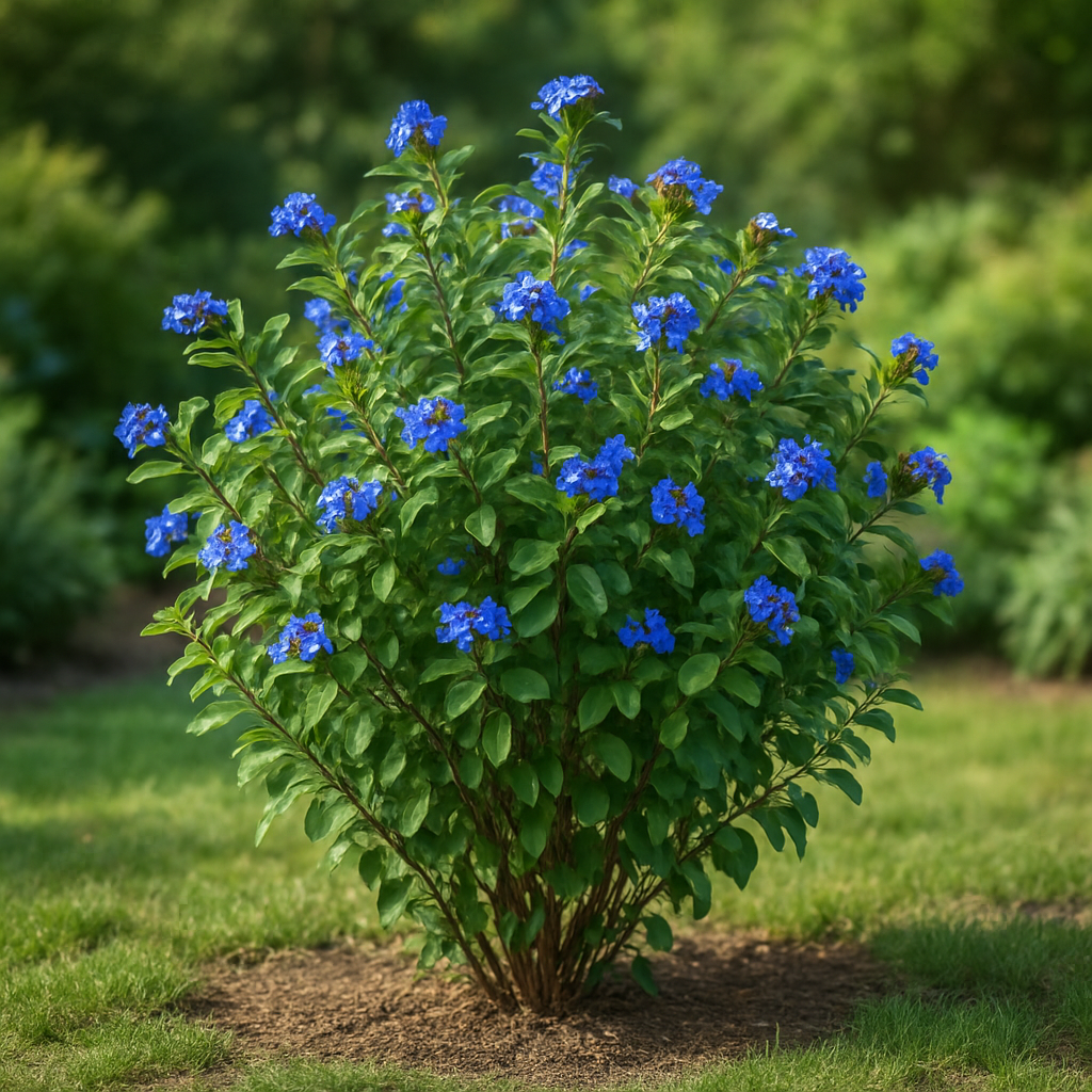 Dentelaire arbustive, Ceratostigma Ceratostigma willmottianum - Dentelaire arbustive, Ceratostigma Ceratostigma willmottianum