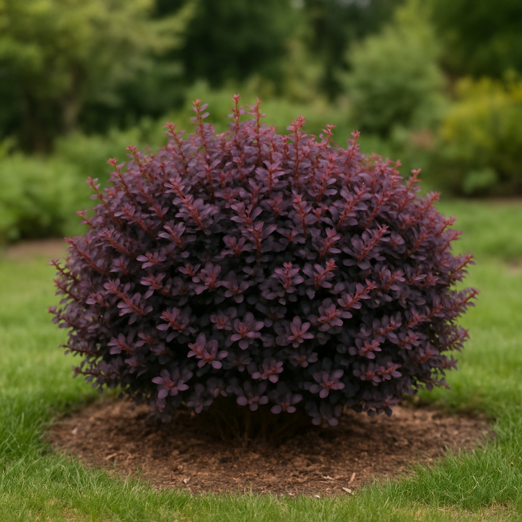 Épine-vinette naine pourpre, Berberis Thunbergii Bagatelle - Épine-vinette naine pourpre, Berberis Thunbergii Bagatelle