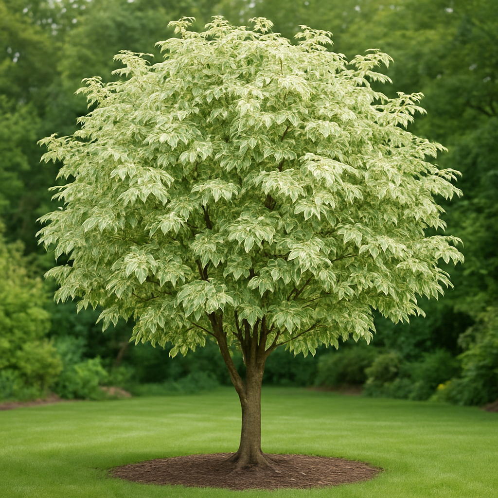 Érable à feuilles de frêne panaché, Acer Negundo Argenteovariegatum - Érable à feuilles de frêne panaché, Acer Negundo Argenteovariegatum