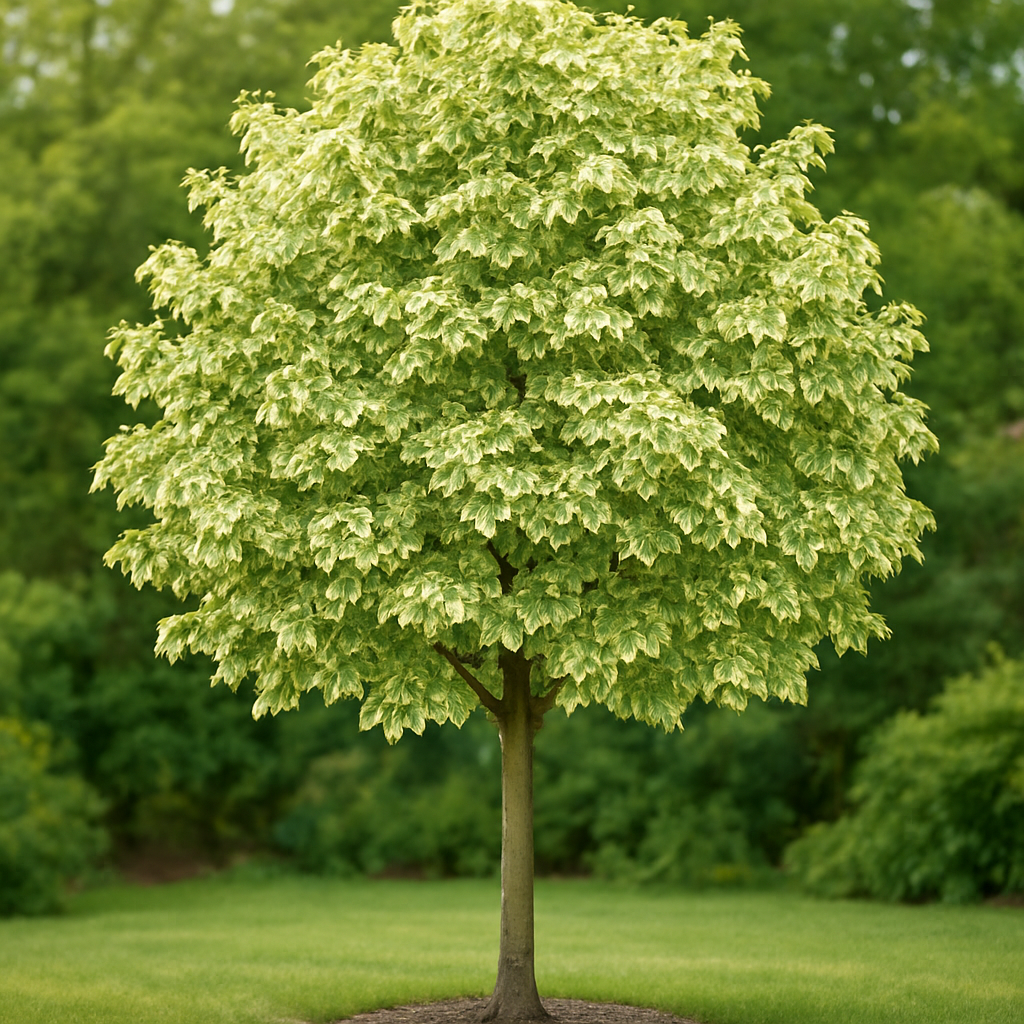 Érable plane panaché, Acer Platanoides Drummondii - Érable plane panaché, Acer Platanoides Drummondii