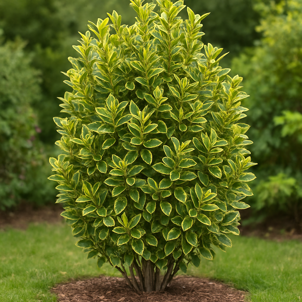 Fusain du Japon, Euonymus Japonicus, Japonicus Elegantissimus Aureus, Aureomarginatus, Mediopictus, Duc DAnjou, Presiden... - Fusain du Japon, Euonymus Japonicu...