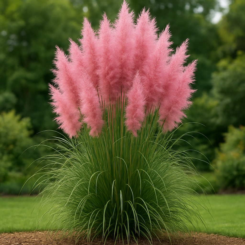 Herbe de la pampa rose, Cortaderia Pink Panthom - Herbe de la pampa rose, Cortaderia Pink Panthom