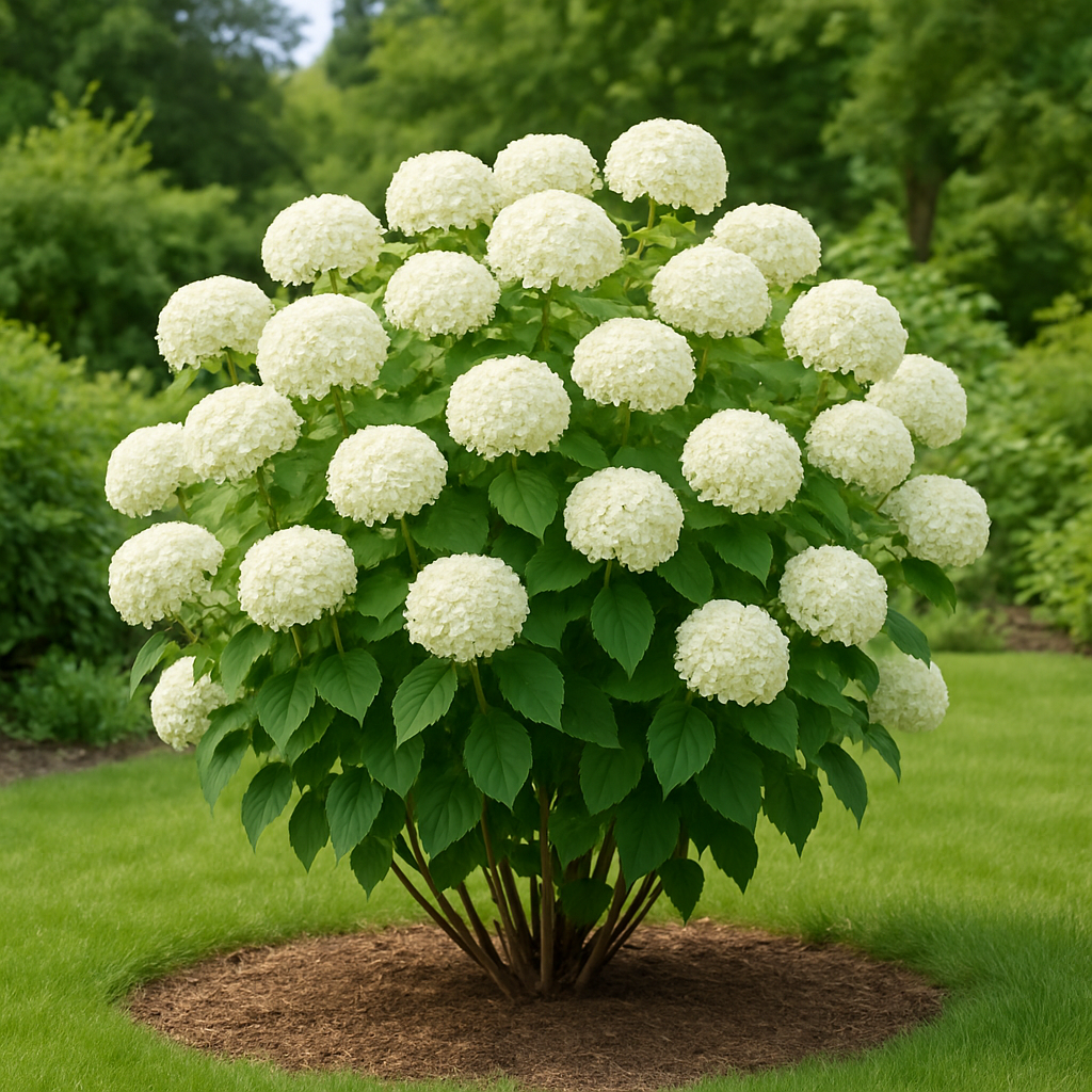 Hortensia américain, Hydrangea Quercifolia, Arborescens, Annabelle - Hortensia américain, Hydrangea Quercifolia, Arborescens, Annabelle