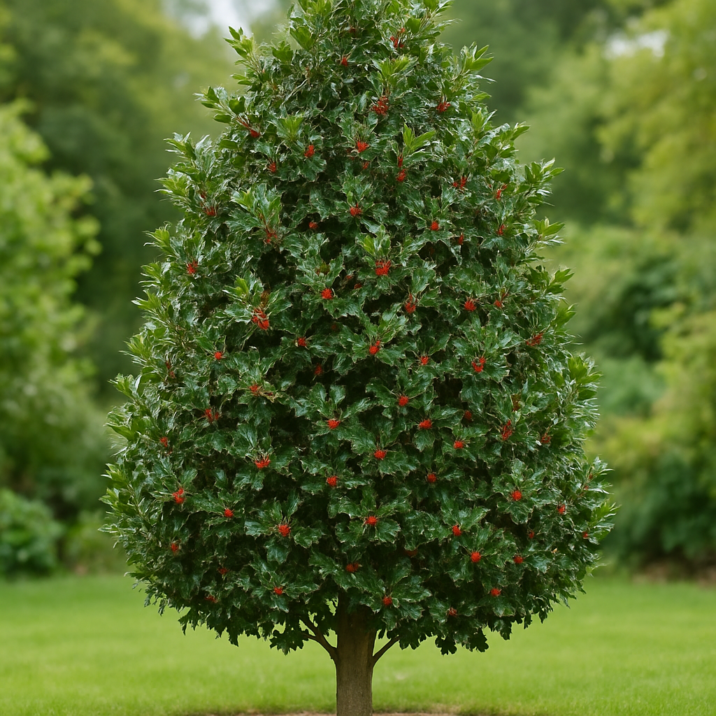 Houx commun, Ilex Aquifolium - Houx commun, Ilex Aquifolium