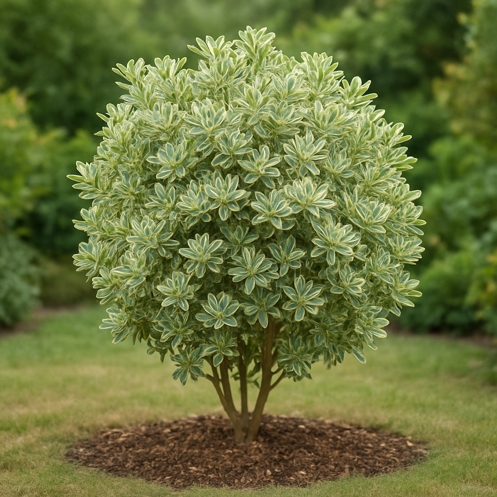 Pittospore panaché, Pittosporum Tobira Variegatum - Pittospore panaché, Pittosporum Tobira Variegatum