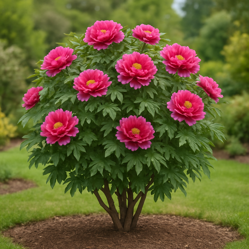 Pivoine arbustive, Paeonia Suffruticosa / Arborea - Pivoine arbustive, Paeonia Suffruticosa / Arborea