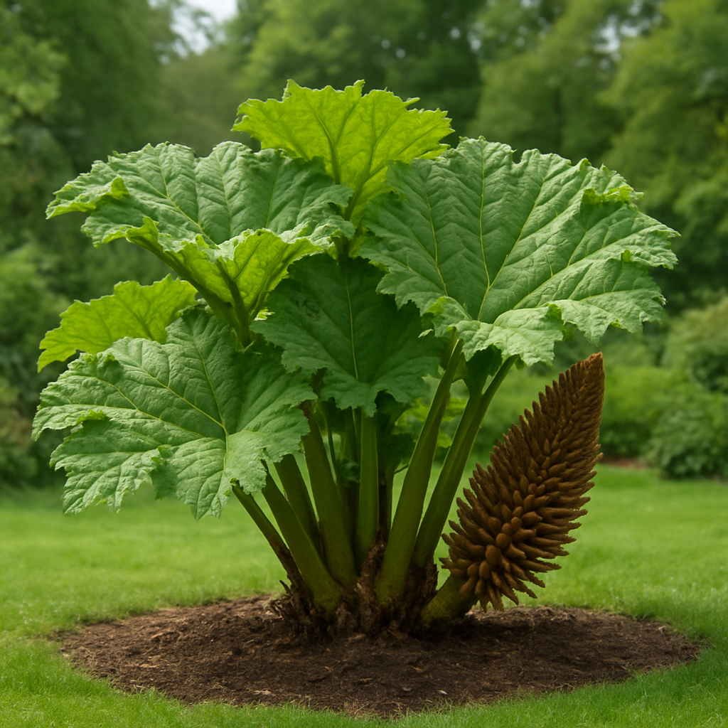 Rhubarbe géante, Gunnera Manicata - Rhubarbe géante, Gunnera Manicata