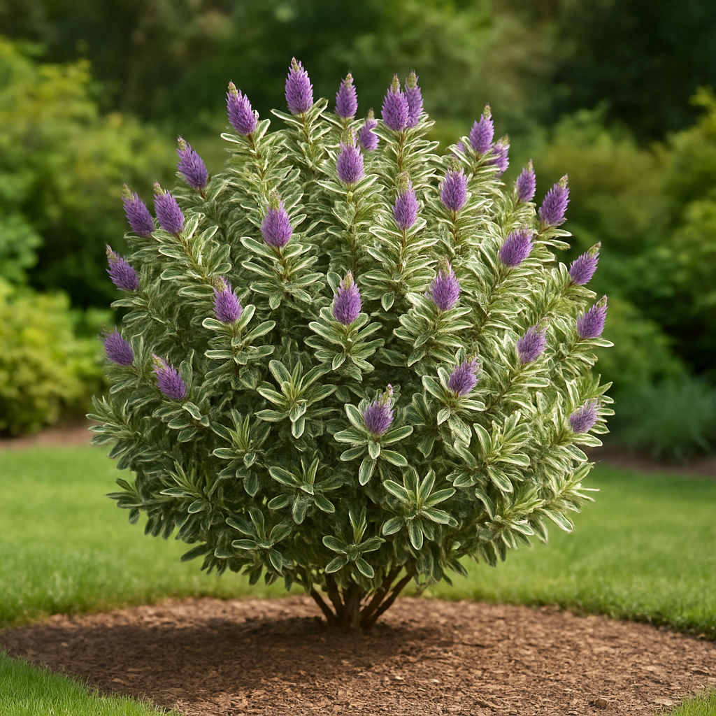 Véronique arbustive, Hebe Andersoni, Andersoni Variegate - Véronique arbustive, Hebe Andersoni, Andersoni Variegate